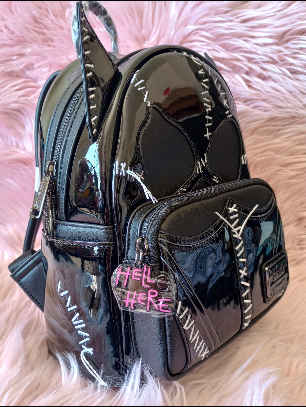 Loungefly Batman Catwoman Mini Backpack Exclusive Limited Edition 1250 Rare!! - Picture 12 of 13